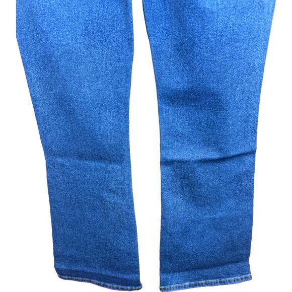 Warp + Weft Bootcut High Rise Jeans 26 Midtone Blue Denim RN149078 NWT 395230 - Picture 3 of 14
